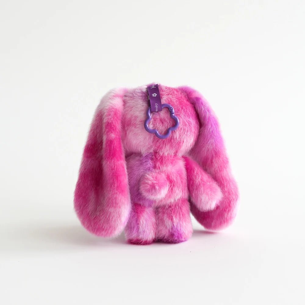 JUJU RAINBOW PLUSH KEYCHAIN BLIND BOX PURPLE BACK