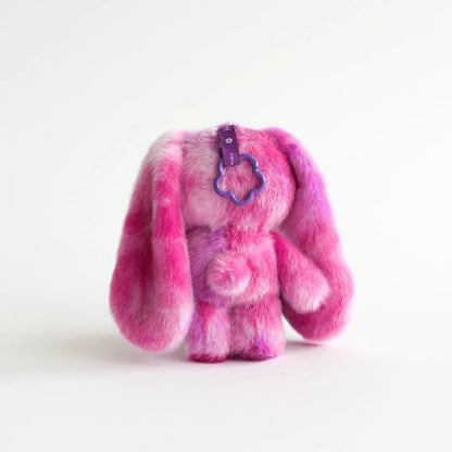 JUJU RAINBOW PLUSH KEYCHAIN BLIND BOX PURPLE BACK