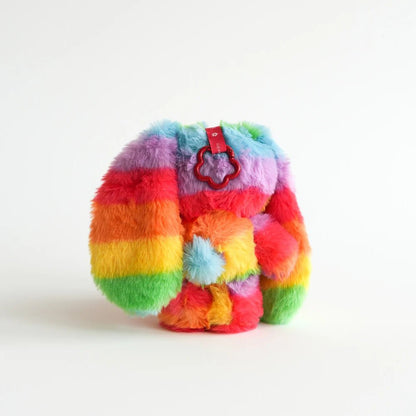 JUJU RAINBOW PLUSH KEYCHAIN BLIND BOX RAINBOW BEHIND