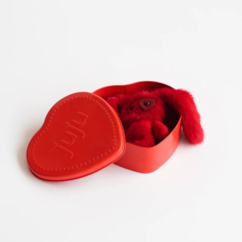 JuJu Valentine Plush Blind Box Red Opened