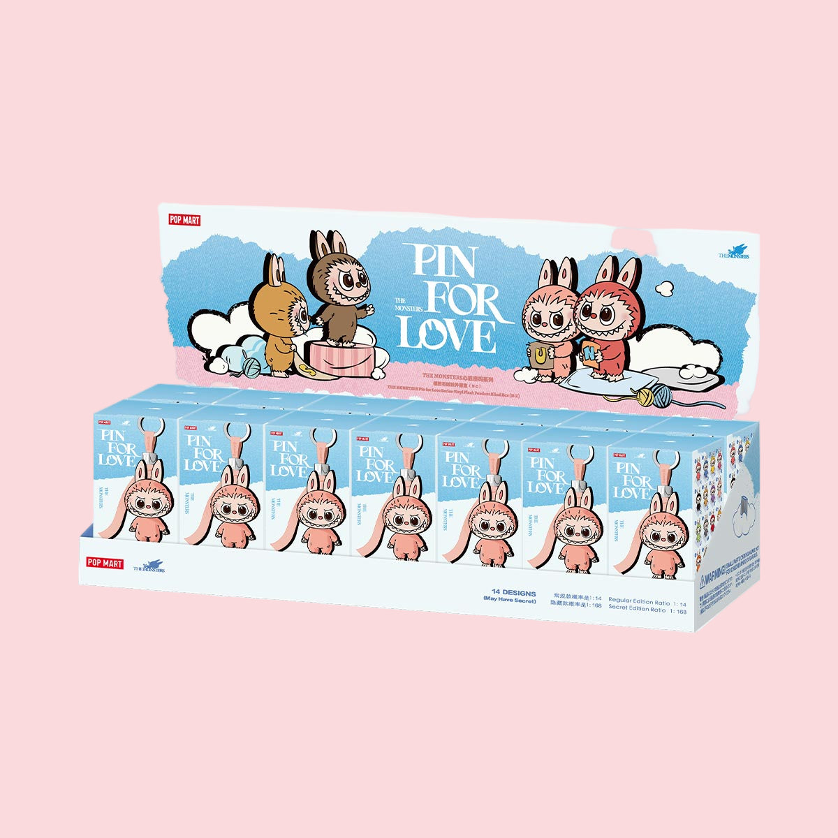 labubu pin for love n to z Whole set