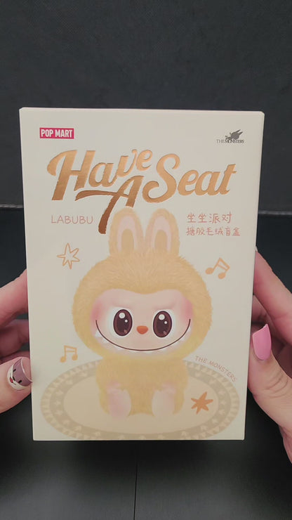 The Monsters Have a Seat Series Plush Pendant Blind Box