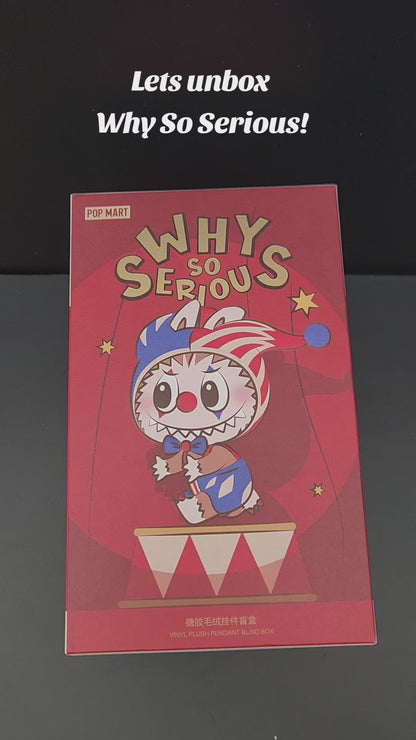 WHY SO SERIOUS Series-Vinyl Plush Pendant Blind Box