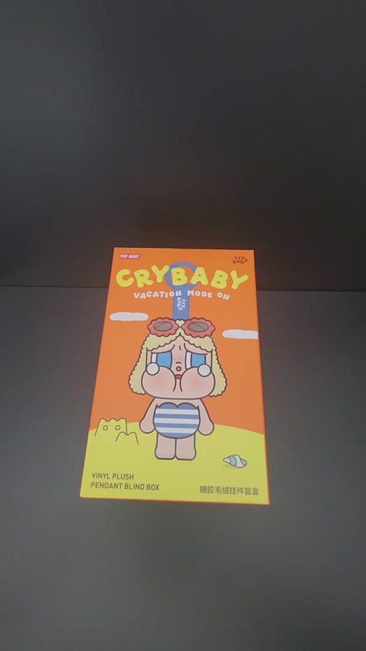 CRYBABY Vacation Mode On Series-Vinyl Plush Pendant Blind Box