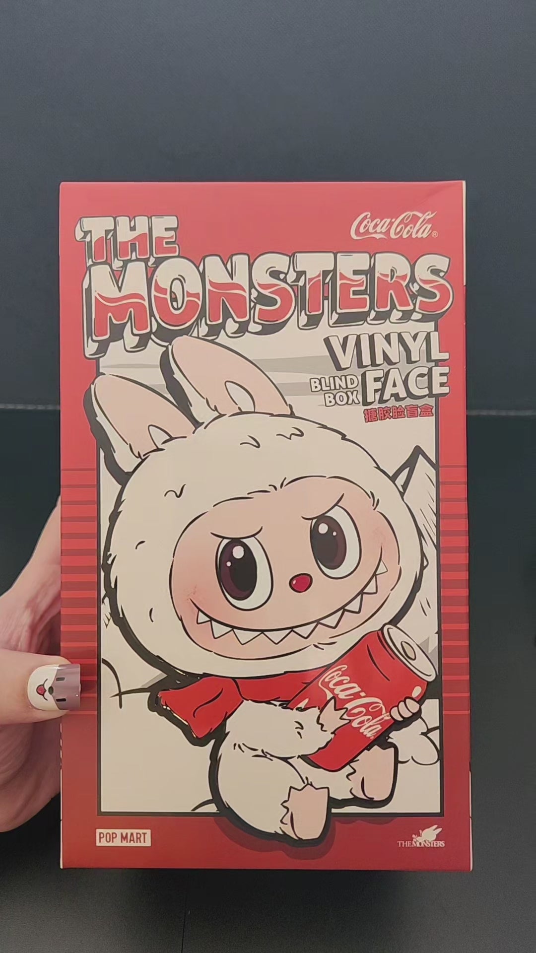 The Monsters LABUBU COCA-COLA SERIES Vinyl Face Blind Box