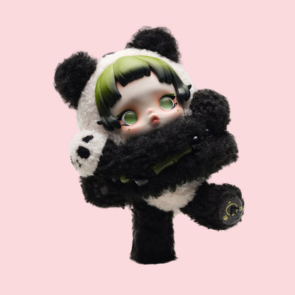 SKULLPANDA Lazy Panda Plush Doll Pendant - Collectique