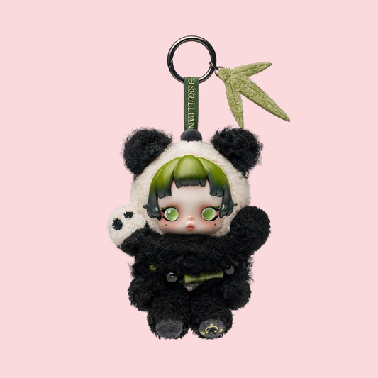 SKULLPANDA Lazy Panda Plush Doll Pendant - Collectique
