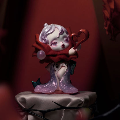 SKULLPANDA PETALS IN FOUR ACTS SERIES FIGURE RED