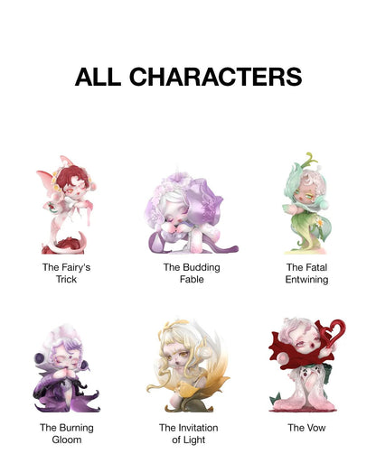 SKULLPANDA Petals in Four Acts Series Figures - All Characters 1