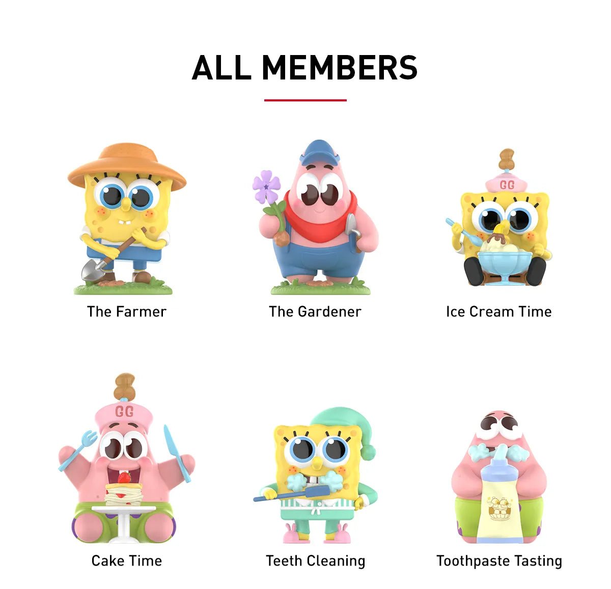 SpongeBob Best Friends Series Figures - Collectique