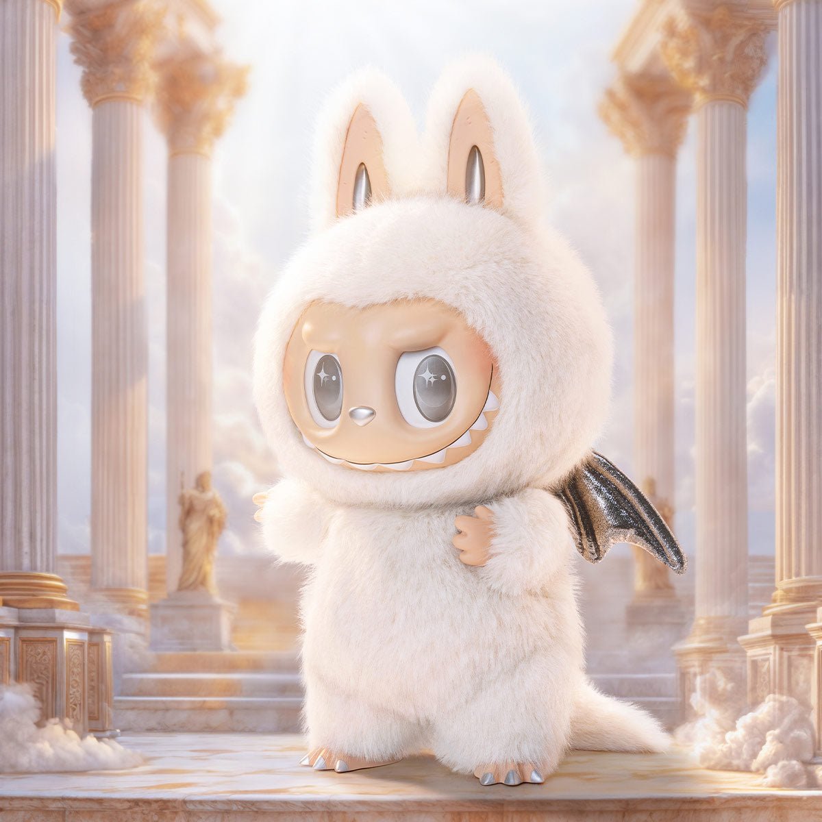 The Monsters Angel in Clouds Labubu Vinyl Face Doll (58 cm