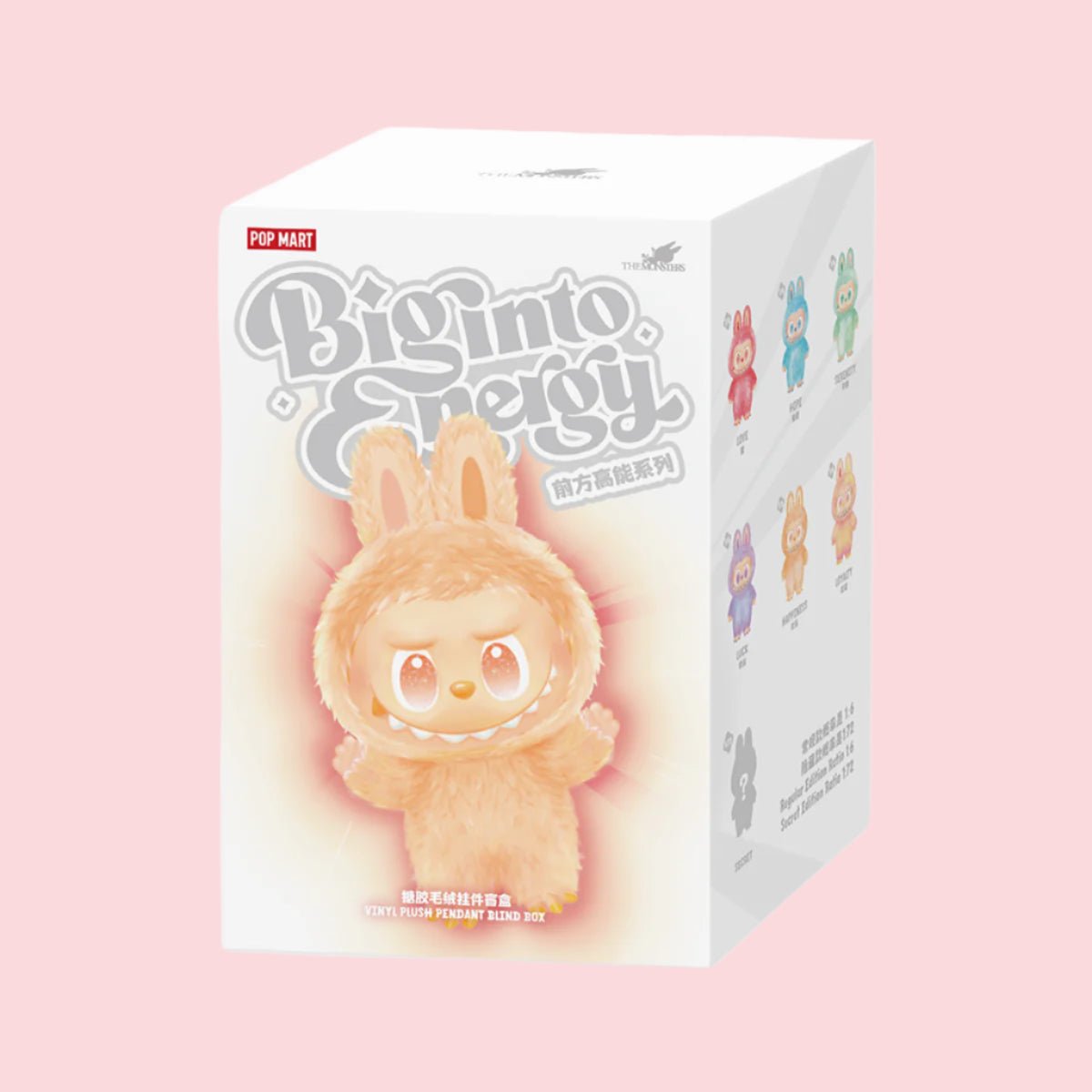 The Monsters LABUBU Big into Energy Series Plush Pendant Blind Box Single Box - Collectique