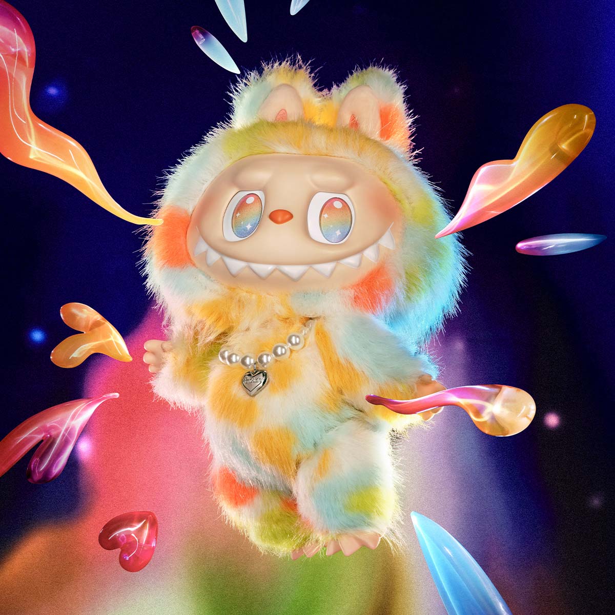 The Monsters LABUBU Big into Energy Series ROCK THE UNIVERSE Vinyl Plush Doll (37 cm) - Collectique
