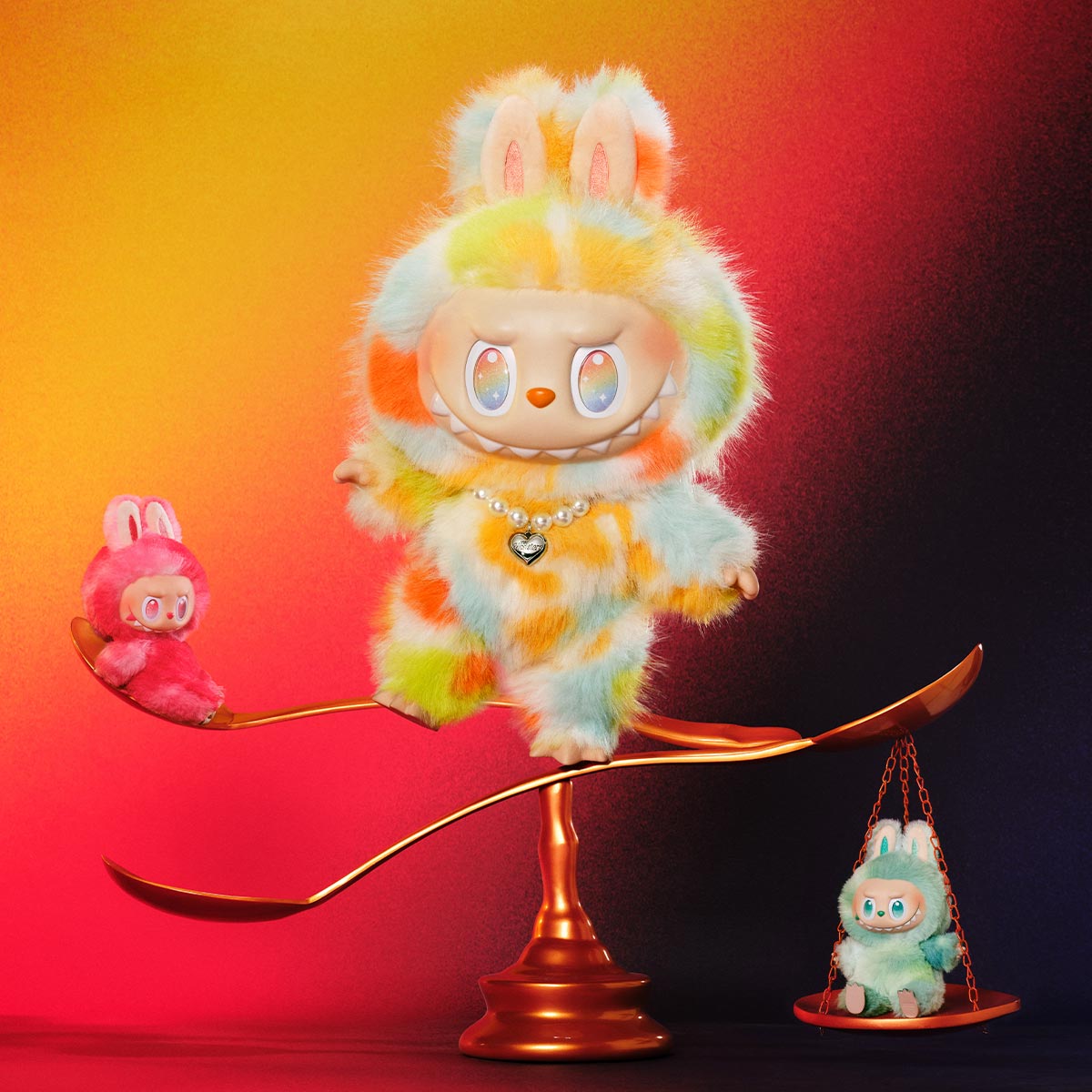 The Monsters LABUBU Big into Energy Series ROCK THE UNIVERSE Vinyl Plush Doll (37 cm) - Collectique