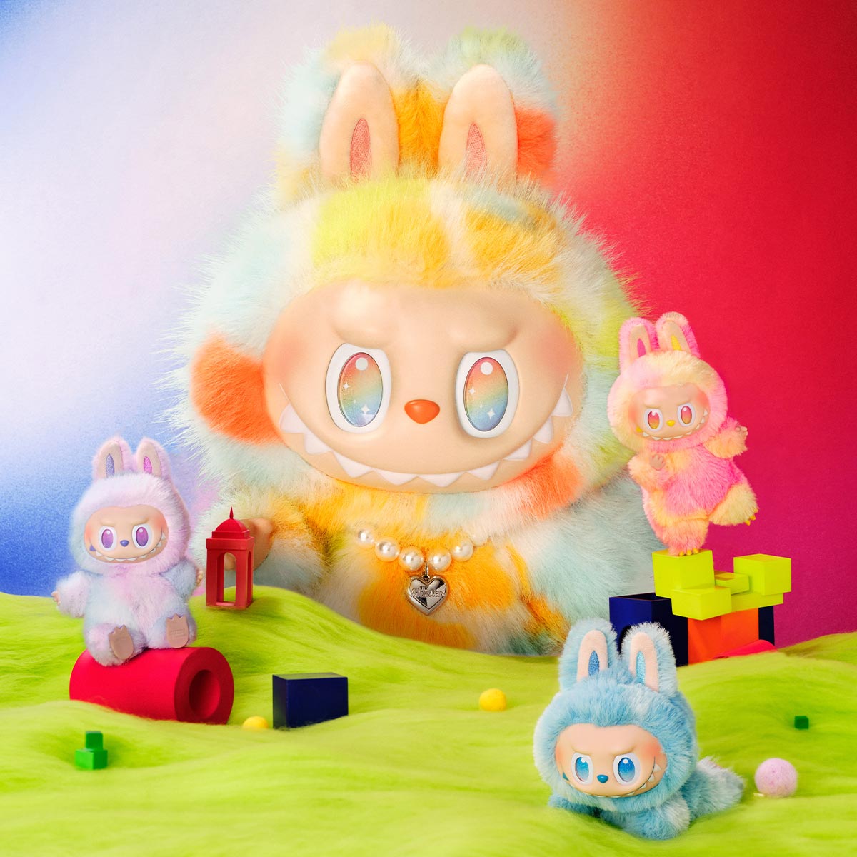 The Monsters LABUBU Big into Energy Series ROCK THE UNIVERSE Vinyl Plush Doll (37 cm) - Collectique