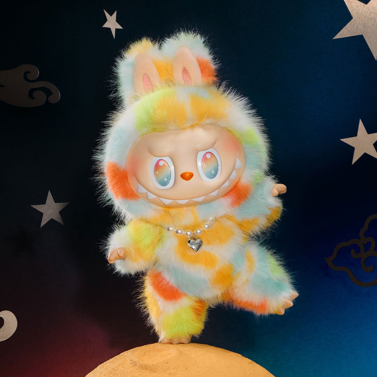 The Monsters LABUBU Big into Energy Series ROCK THE UNIVERSE Vinyl Plush Doll (37 cm) - Collectique