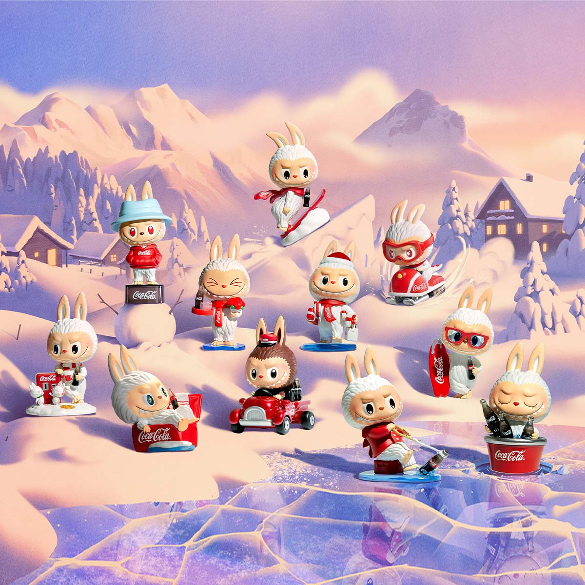 The Monsters LABUBU COCA - COLA Series Figures - Collectique