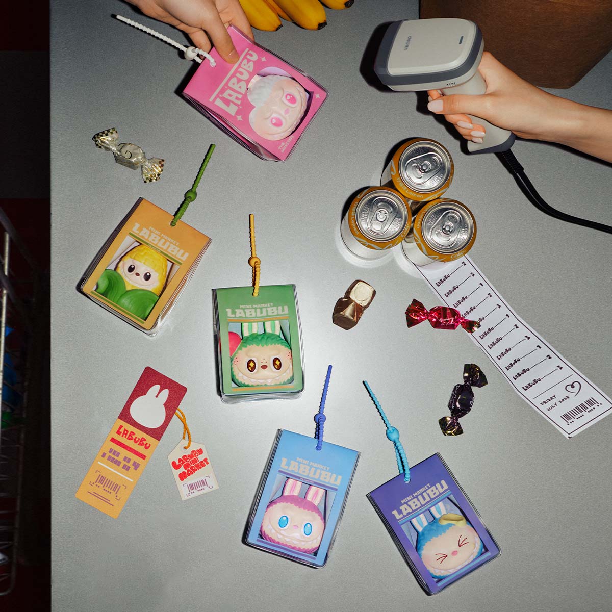 The Monsters LABUBU Wacky Mart Series Pinch Pendant Blind Box - Collectique
