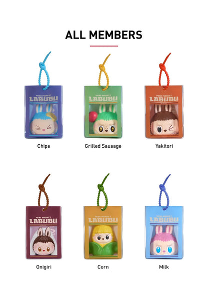 The Monsters LABUBU Wacky Mart Series Pinch Pendant Blind Box - Collectique