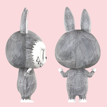 The Monsters MEGA LABUBU 400% Sketch - Collectique