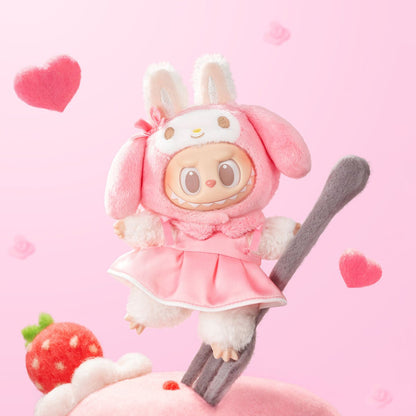 The Monsters × Sanrio Characters Series Vinyl Plush Pendant Blind Box - My Melody Labubu
