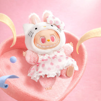 The Monsters × Sanrio Characters Series Vinyl Plush Pendant Blind Box - Hello Kitty Labubu
