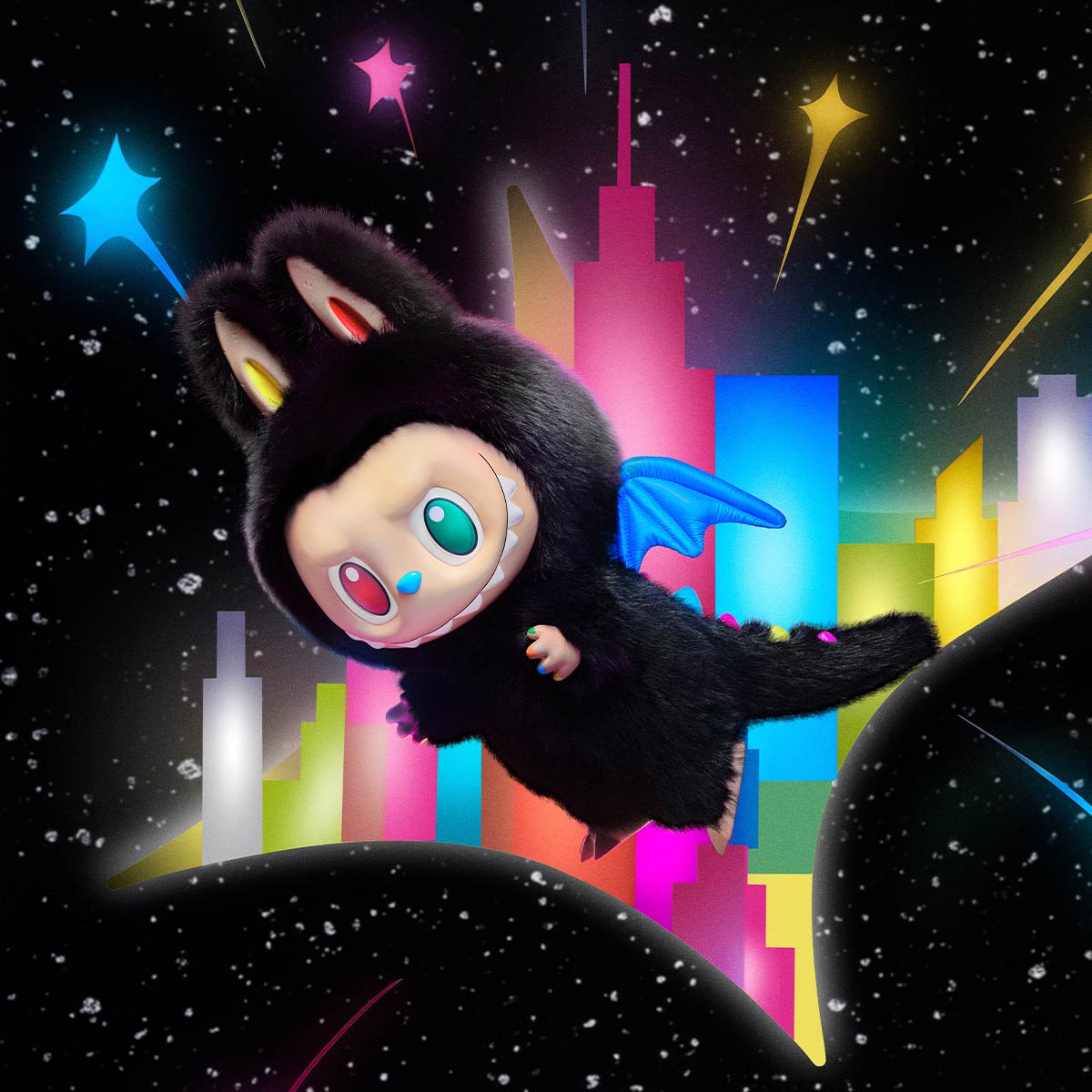 The Monsters ZIMOMO Labubu 10th Anniversary Series Vinyl Face Doll