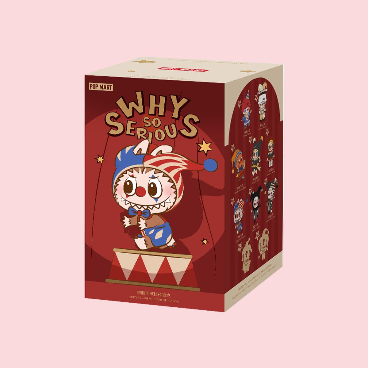 WHY SO SERIOUS Series Vinyl Plush Pendant Blind Box - Collectique