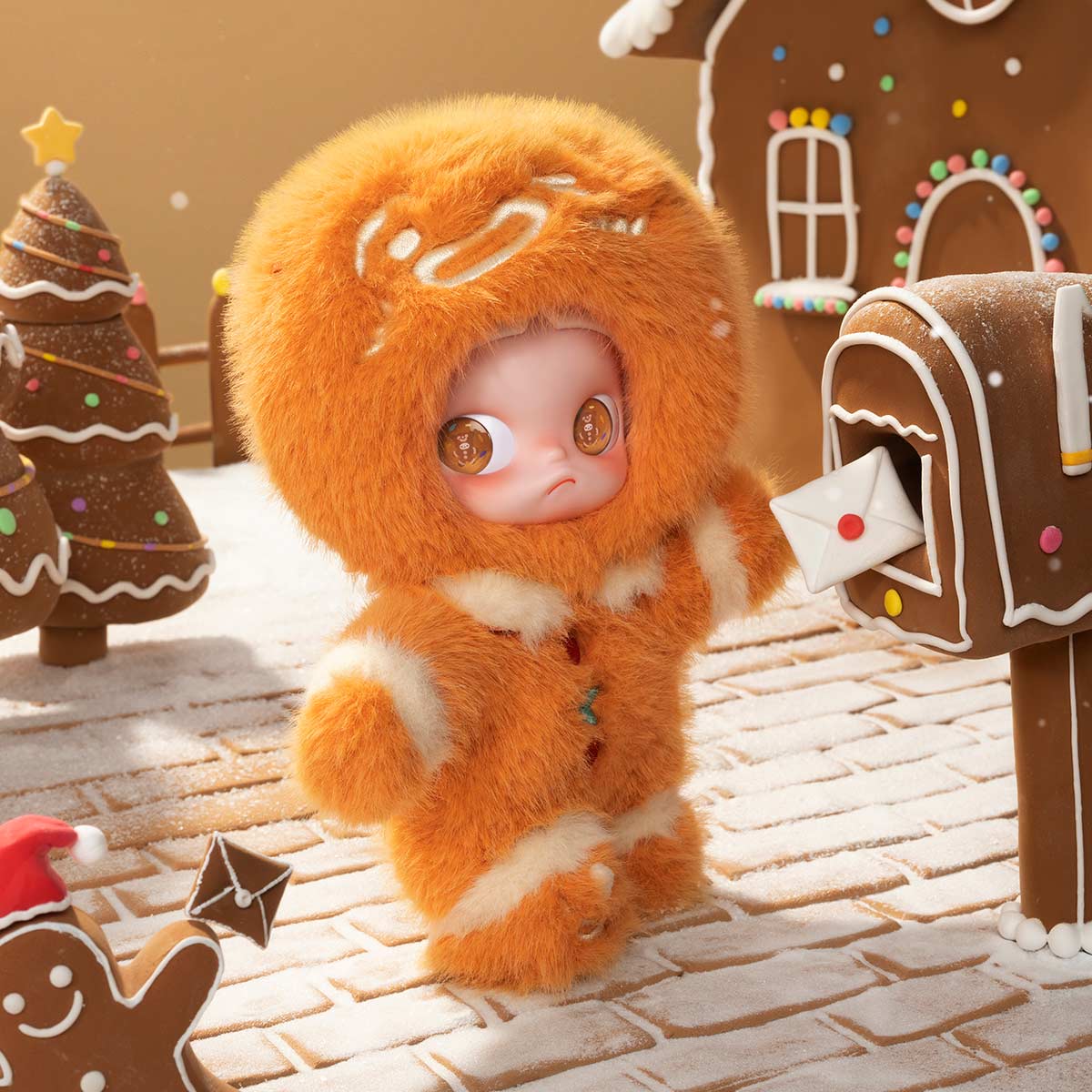 Zsiga Gingerbread Man 1/8 Action Figure - Collectique