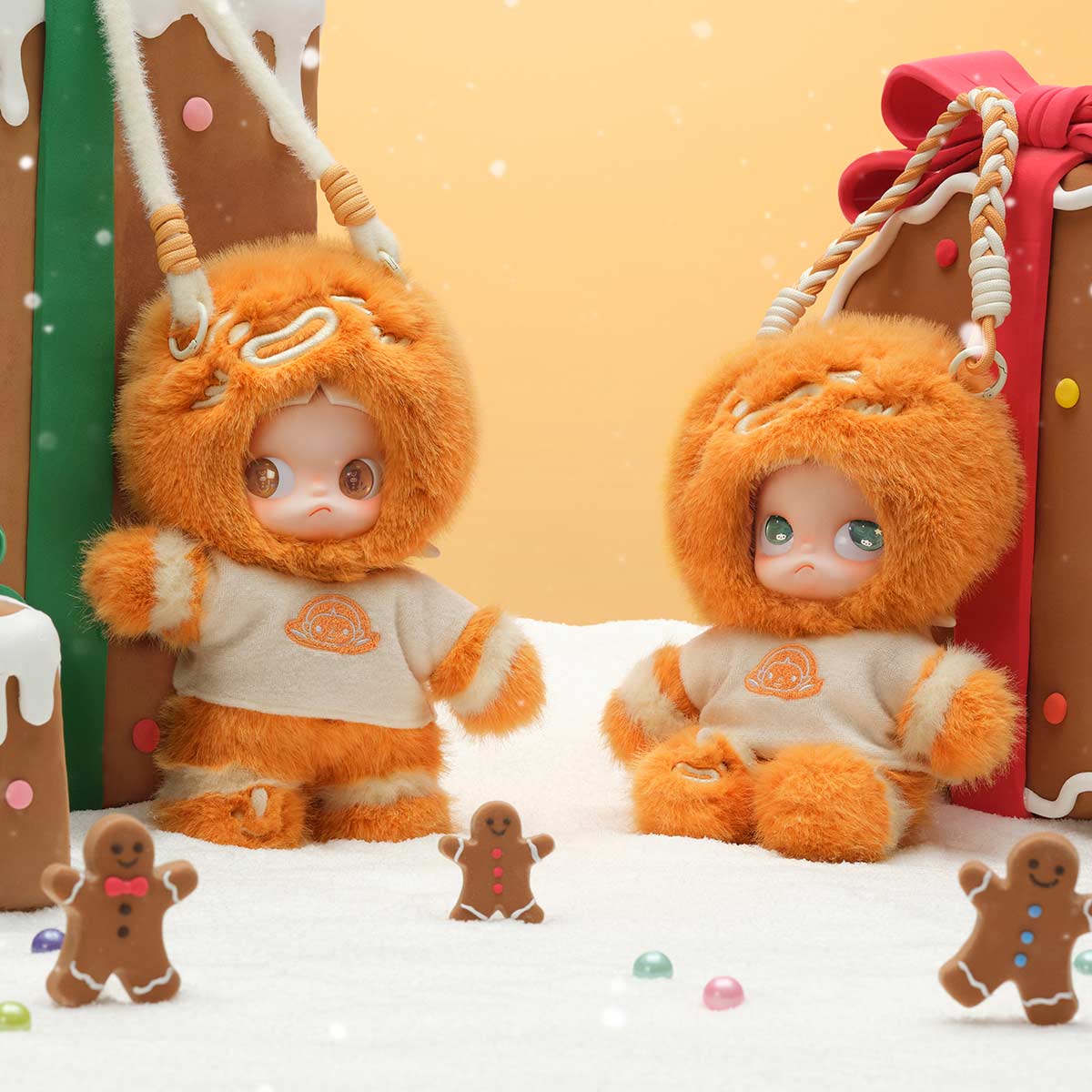ZIGGA ジンジャーブレッドマン 1/8 BJD Zsiga Gingerbread Man 1/8 Action Figure - POP MART (Canada)